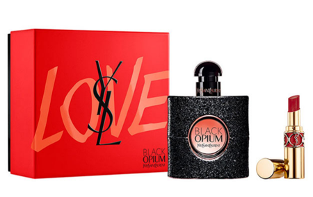 YVES SAINT LAURENT Opium Black EDP 50ml + szminka 0,8g