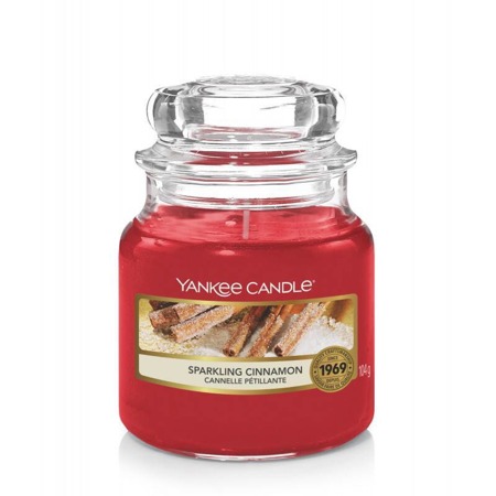 Yankee Candle Sparkling Cinnamon Scented Candle 104g