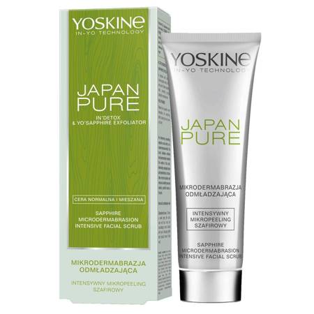 Yoskin Japan Pure Mikrodermabrazja peeling szafirowy 75ml