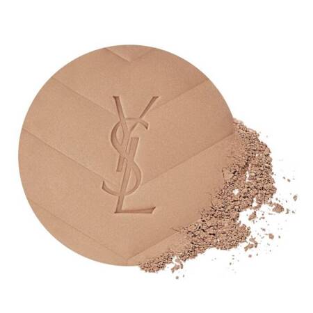 Yves Saint Lauren All Hours Hyper Bronze wielofunkcyjny puder brązujący 01 Light Sepia 7.5g