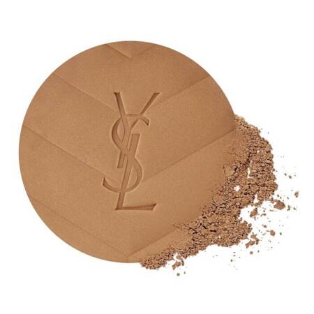 Yves Saint Lauren All Hours Hyper Bronze wielofunkcyjny puder brązujący 03 Golden Medina 7.5g