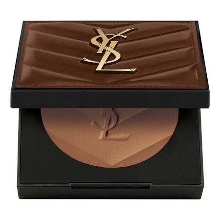 Yves Saint Lauren All Hours Hyper Bronze wielofunkcyjny puder brązujący 04 Warm Sandalwood 7.5g