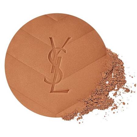 Yves Saint Lauren All Hours Hyper Bronze wielofunkcyjny puder brązujący 04 Warm Sandalwood 7.5g