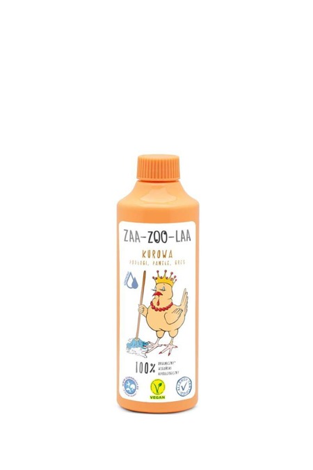 ZAA-ZOO-LAA Kurowa płyn do czyszczenia podłogi, paneli i gresu 350ml