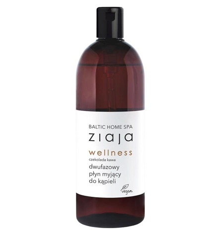 Ziaja Baltic Home Spa Wellness dwufazowy płyn myjący do kąpieli Czekolada Kawa 500ml