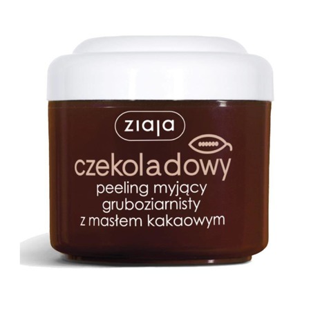 Ziaja Masło Kakaowe peeling myjący gruboziarnisty Czekoladowy 200ml