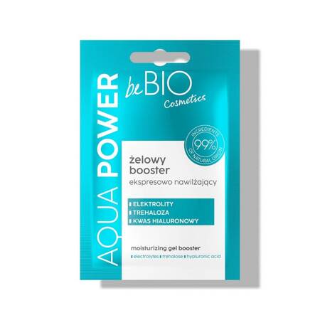 beBIO Aqua Power żelowy booster nawilżający 10ml