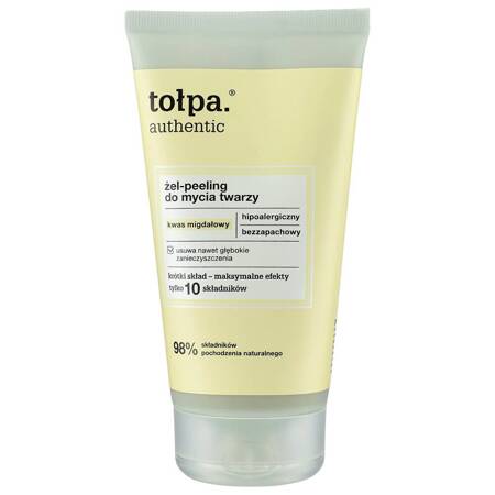 tołpa Authentic żel-peeling do mycia twarzy 150ml