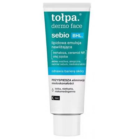 tołpa Dermo Face Sebio BHL lipidowa emulsja nawilżająca 40ml