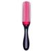 D3 Original Styler 7 Row Brush szczotka do stylizacji loków Black and Red