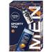 Men Sporty You zestaw żel pod prysznic 3w1 250ml + antyperspirant roll-on 50ml