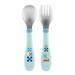 Metal Cutlery sztućce metalowe 18m+ Niebieskie