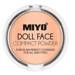 Miyo Doll Face Compact Powder puder matujący do twarzy 02 Cream 7.5g