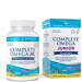 Nordic Naturals Complete Omega Junior 283mg Omega 3 i 35mg GLA 90 miękkich kapsułek o smaku cytrynowym