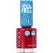 RIMMEL Kind & Free Clean Nail Polish lakier do paznokci 156 Poppy Pop Red 8ml