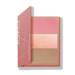 Touch The Illusion Contouring Palette paletka do konturowania twarzy 3w1 01 Pink 3x3.5g