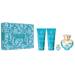 Versace Dylan Turquoise Pour Femme edt 100ml + żel do ciała 100ml + żel pod prysznic 100ml + miniatura edt 5ml