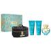 Versace Dylan Turquoise Pour Femme edt 100ml + żel pod prysznic 100ml + żel do ciała 100ml + kosmetyczka